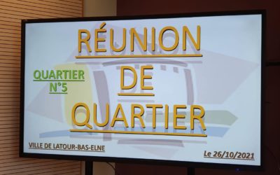 Réunion quartier N°5