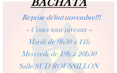 Cours de BACHATA