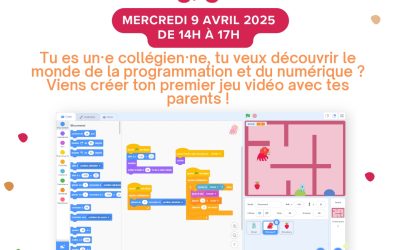 📢 Atelier Coding & Goûter 🍪